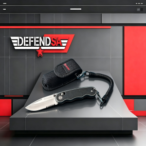 Ganzo Folding Knife G715 with Shealth & Lanyard