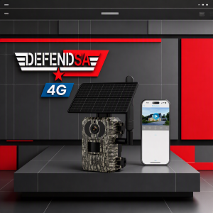 Trail Cam H10 4G With Solar Charge (app connect for live view)