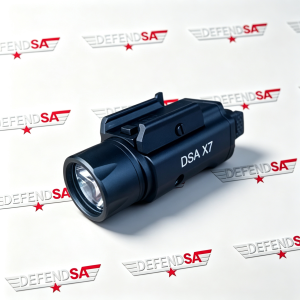 DSA X7 Tactical light with green laser