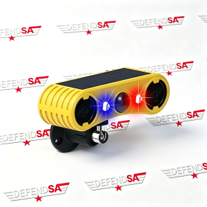 Solar Infrared Sensor Alarm