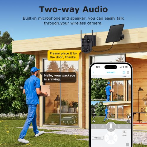 Solar Battery Black Camera 15x Zoom 4G or WIFI - Image 13