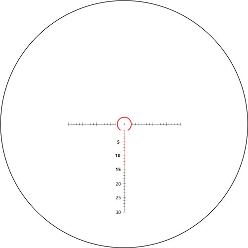ApexFin.1 1-6×24 WA IR SFP- 30mm Tube, IPX7, MOA Reticle, Exposed Turret - Image 2