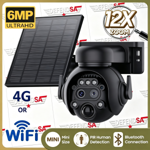 Solar Battery Camera 12 Zoom Wifi or 4G