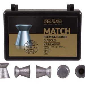 JSB Match Diabolo Premium 4.5mm / .177 cal 8.26g (200pcs) 4.51