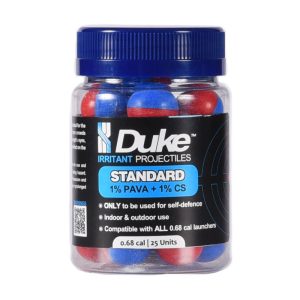 Duke Irritant Projectiles Standard 1% Pava + 1% CS