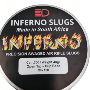 Inferno Slugs .300 / 7.62mm 48gr Open Tip Cup Base (100pcs)