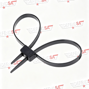 Double Cable Tie Cuffs Non-Releasable 430mm x 12.7mm (900mm Total Length)