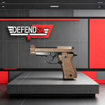 Niksan BP84 FDE 9mm PAK Blank Pistol — Defend SA South Africa