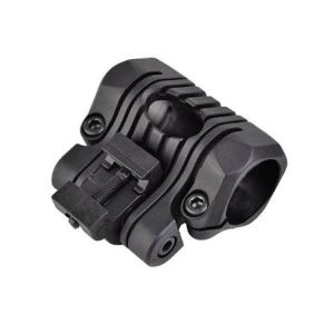 Helmet 5-position tactical flashlight