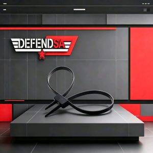 Double Cable Tie Cuffs Non-Releasable 430mm x 12.7mm (900mm Total Length)