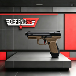 Canik TP9 Elite Combat Tan Dual Tone Airsoft Pistol — Defend SA South Africa